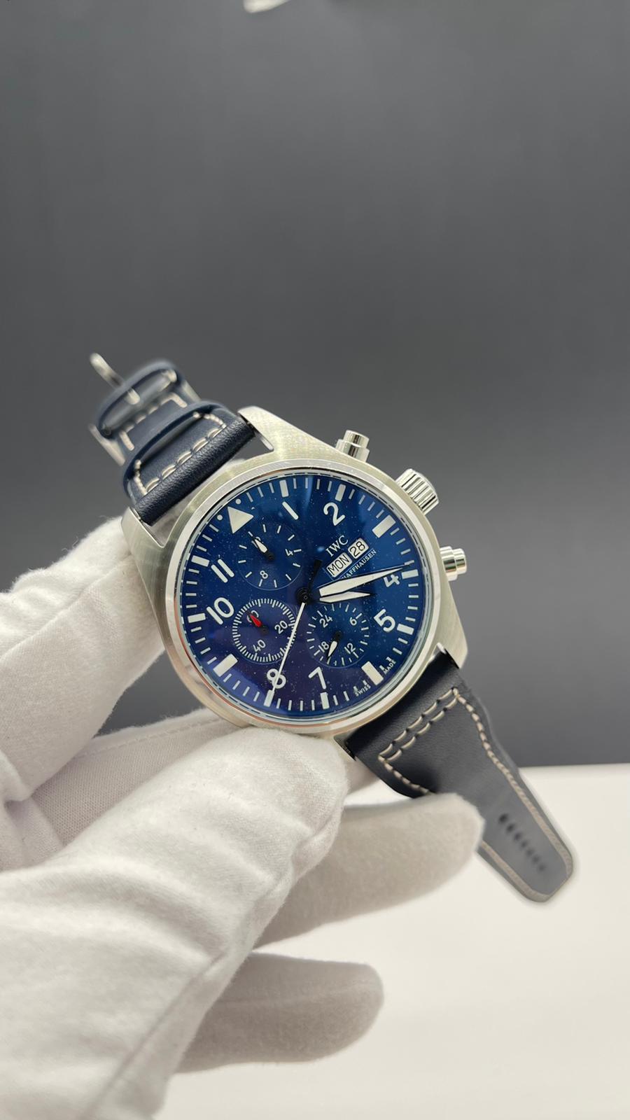 IWC Pilot  Lacivert Otomatik Pilot Saat Iwc Pilot Model L-785